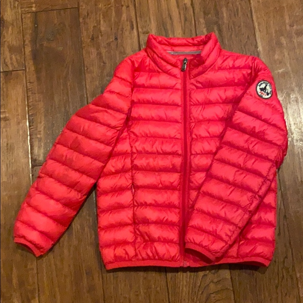 Girls dark pink jott jacket size 6-8